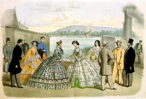 Fashionable Dress 1862