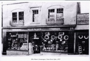 Ellis Palmer's shop in Union Street