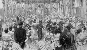 A typical ball in 1862