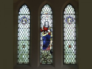 Ryde Cemetery chapel windows